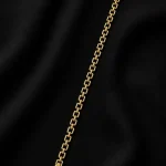 14K GOLD KAPLAMA BİTİŞİK KARE ZİNCİR TASARIM LUXURY BİLEKLİK – FK14K0150-8229 - Ayşe Kafkas Butik