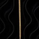 14K GOLD KAPLAMA BİTİŞİK SIRALI YAPRAKLAR TASARIM LUXURY BİLEKLİK – FK14K0175-8143 - Ayşe Kafkas Butik