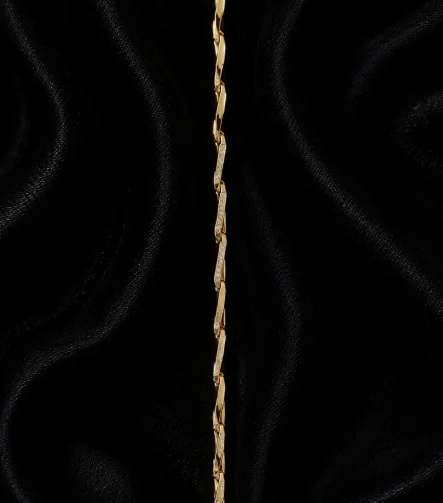14K GOLD KAPLAMA ZİRKON TAŞLI BAMBU TASARIM LUXURY BİLEKLİK – FK14K0250-8170 - Ayşe Kafkas Butik