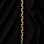 14K GOLD KAPLAMA KRİSTAL TAŞ DETAY ASİMETRİK ÇUBUK TASARIM LUXURY BİLEKLİK – FK14K0275-8120 - Ayşe Kafk…