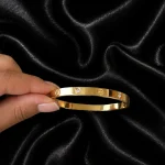 GOLD DESİGN LOVE ÇELİK BİLEKLİK – FKÇLK0075-0699 - Ayşe Kafkas Butik