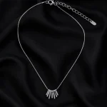 SİLVER SEVEN LİNES ÇELİK KOLYE – FKÇLK0080-2048 - Ayşe Kafkas Butik