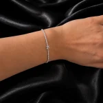 SİLVER MUHTELİF ZİRKON TAŞ DETAYLI HARF BİLEKLİK/STOK GİRİLMESİN – FKÇLK0100-5551-SILVER - Ayşe Kafkas…