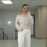 MADONNA YAKA YUMOŞ KAZAK BEJ